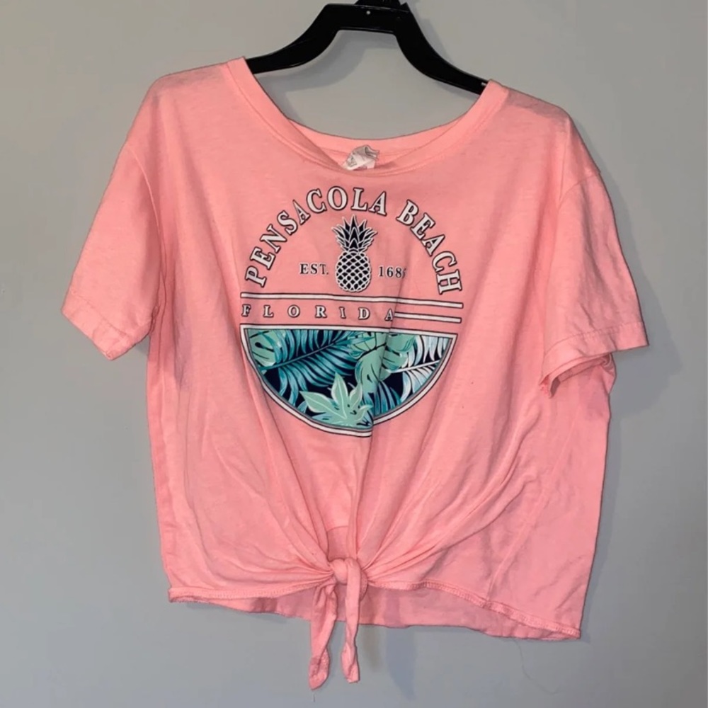 Graphic crop top